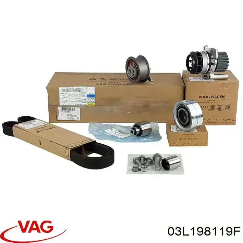 Kit de distribución 03L198119F VAG