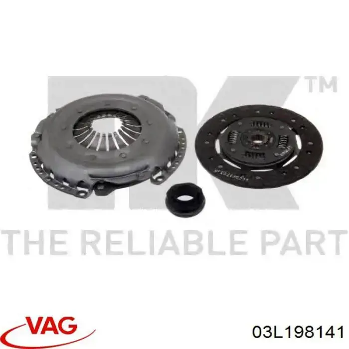 Mecanismo de embrague VAG 03L198141 precio, desde 223,81 EUR