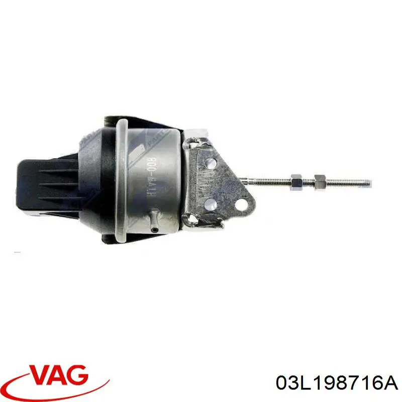 Actuador del turbo 03L198716A VAG