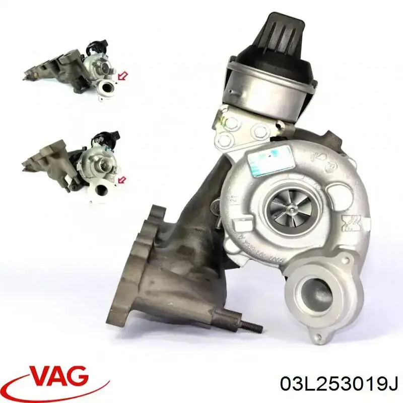 Turbocompresor VAG 03L253019J precio, desde 264,26 EUR