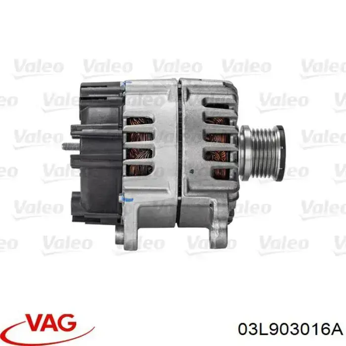 Alternador del motor VAG 03L903016A precio, desde 287,23 EUR