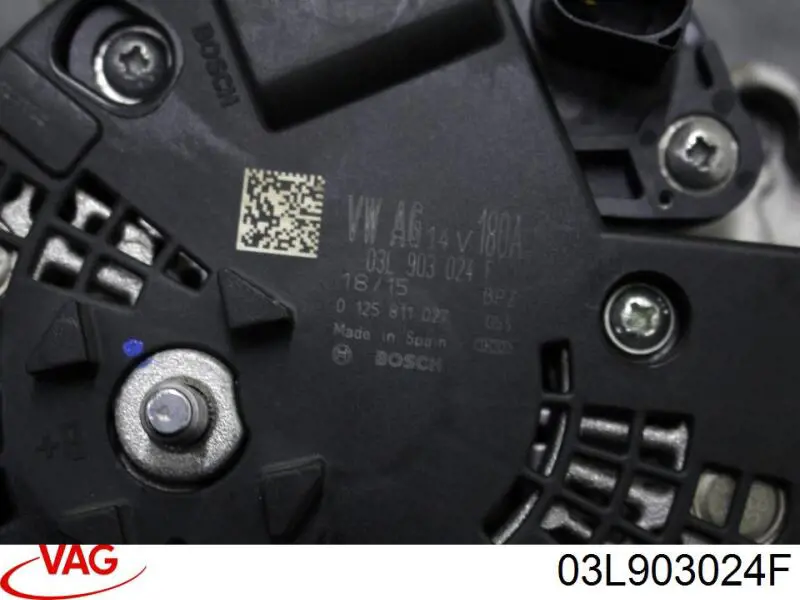 03L903024F VAG Alternador de coche