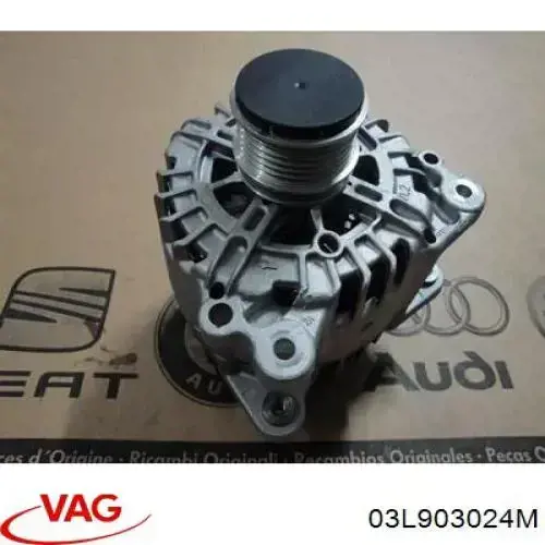 Alternador del motor VAG 03L903024M precio, desde 126,32 EUR