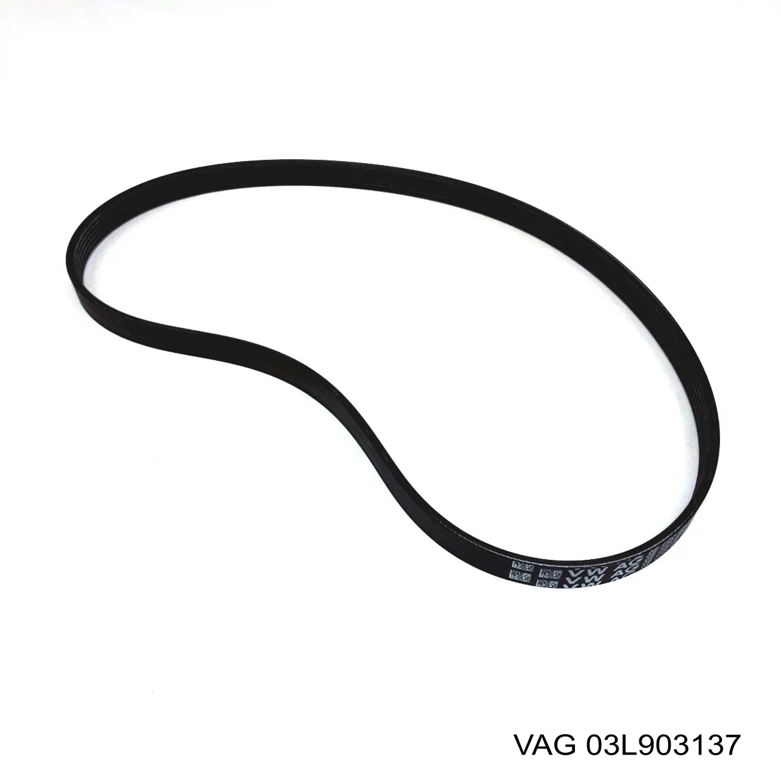 Correa de alternador 03L903137 VAG