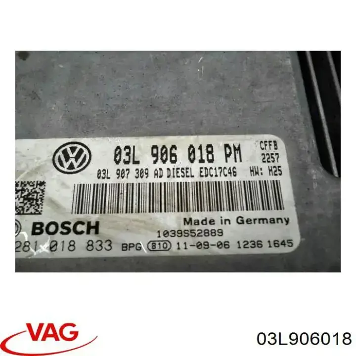 Unidad de control del motor  VAG 03L906018 precio, desde 90,02 EUR