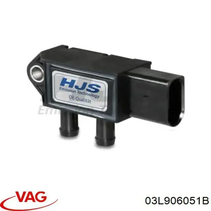 Sensor de presion gases de escape 03L906051B VAG