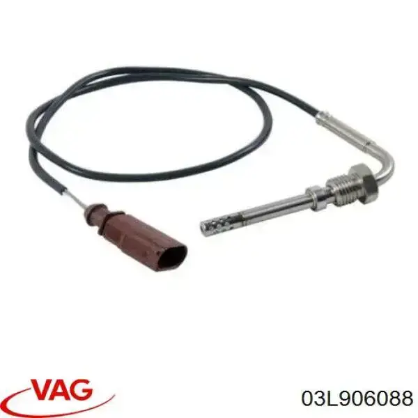 Sensor de temperatura de gases de escape antes de la turbina VAG 03L906088