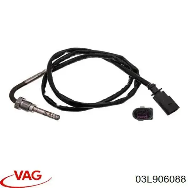 Sensor de temperatura de gases de escape antes de la turbina 03L906088 VAG