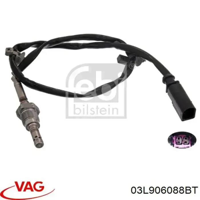 821125 Sidat sensor de temperatura, gas de escape, antes de turbina