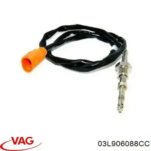 03L906088CC VAG Sensor de temperatura de gases de escape después del filtro de partículas