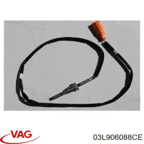 03L906088CE VAG Sensor de temperatura de gases de escape después del filtro de partículas
