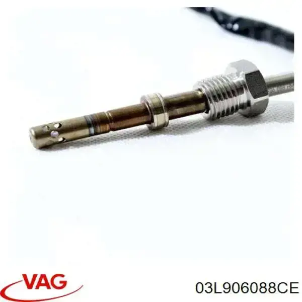 03L906088CE VAG sensor de temperatura, gas de escape, después de filtro hollín/partículas