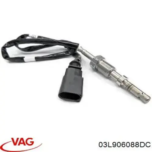 Comprar 03L906088DC VAG Sensor de temperatura de gases de escape antes de la turbina
