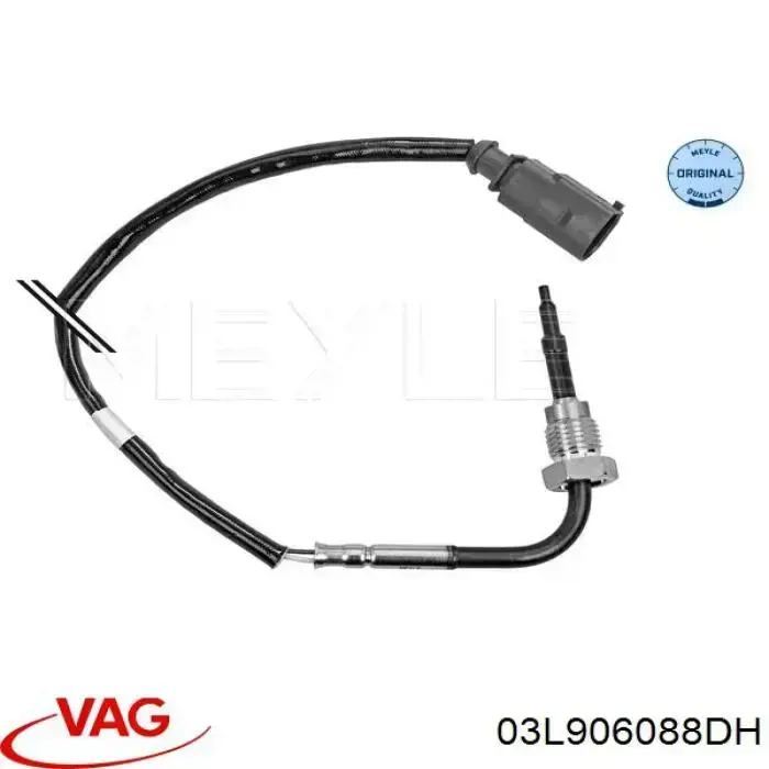 Comprar 03L906088DH VAG Sensor de temperatura de gases de escape antes del filtro de partículas