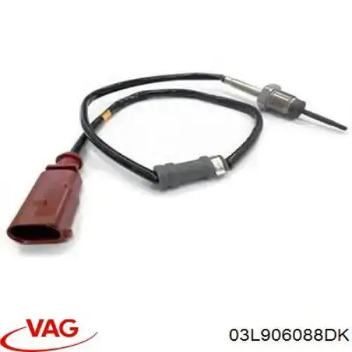 Sensor de temperatura de gases de escape antes del filtro de partículas 1148000225 Meyle