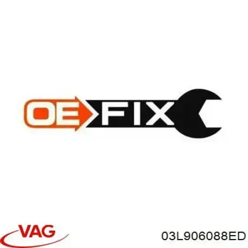 Sensor de temperatura de gases de escape antes de la turbina VAG 03L906088ED