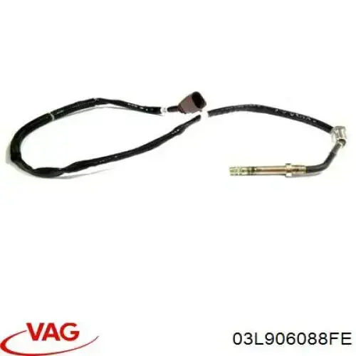 Sensor de temperatura de gases de escape antes del filtro de partículas VAG 03L906088FE precio, desde 63,60 EUR