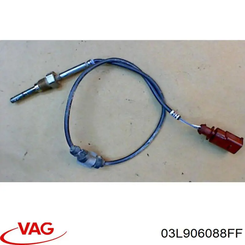 Sensor de temperatura de gases de escape antes del filtro de partículas VAG 03L906088FF precio, desde 90,57 EUR