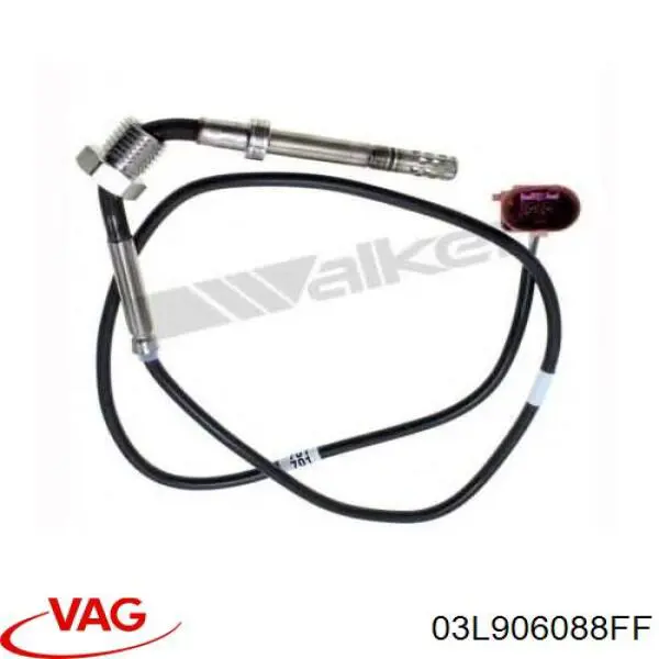 Comprar 03L906088FF VAG Sensor de temperatura de gases de escape antes del filtro de partículas