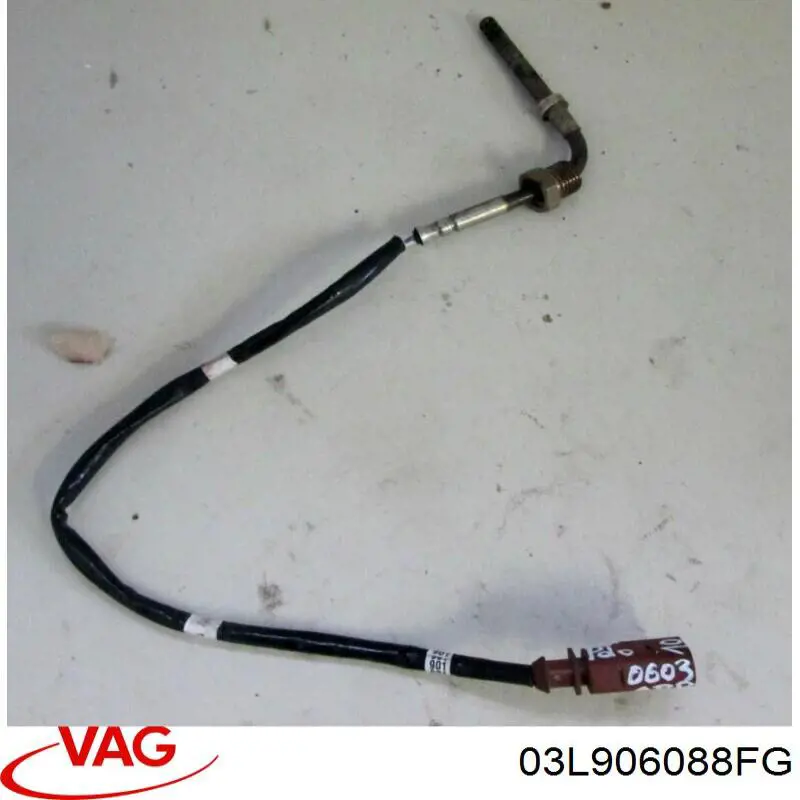 Sensor de temperatura de gases de escape antes del filtro de partículas 03L906088FG VAG