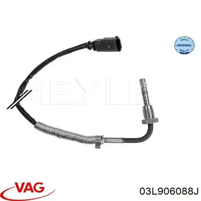 03L906088J VAG Sensor de temperatura de gases de escape antes del filtro de partículas