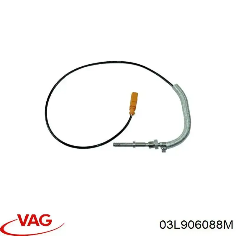 03L906088M VAG sensor de temperatura, gas de escape, después de filtro hollín/partículas