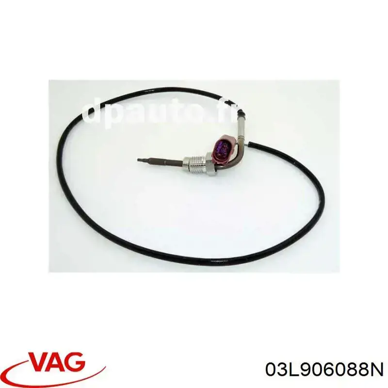 Comprar 03L906088N VAG Sensor de temperatura de gases de escape antes del filtro de partículas