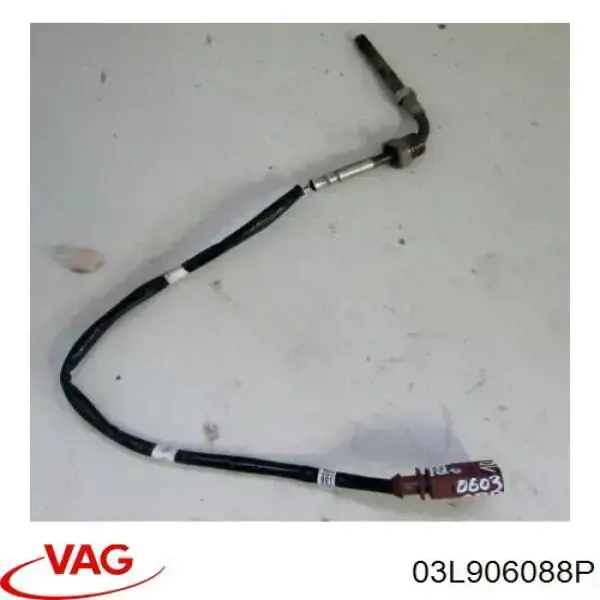 Sensor de temperatura de gases de escape antes del filtro de partículas 03L906088P VAG