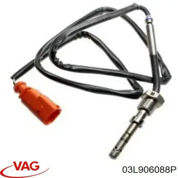 Sensor de temperatura de gases de escape antes del filtro de partículas VAG 03L906088P precio, desde 55,36 EUR