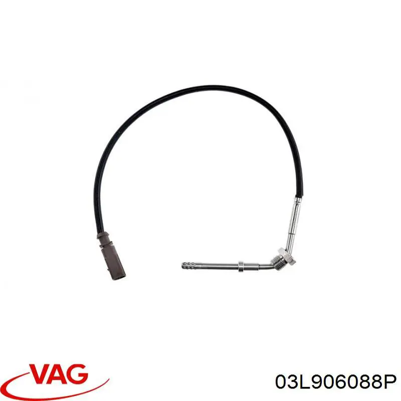 03L906088P VAG Sensor de temperatura de gases de escape antes del filtro de partículas