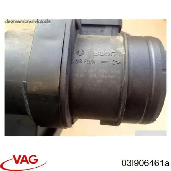 Sensor De Flujo De Aire/Medidor De Flujo (Flujo de Aire Masibo) Audi A4 8W2, 8WC