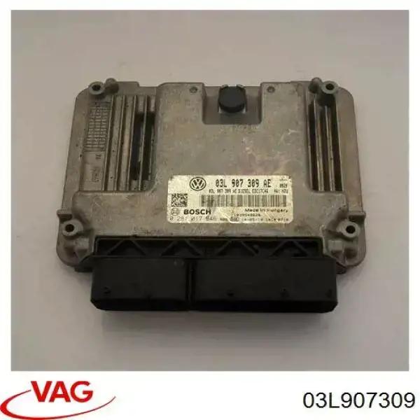 03L907309 VAG módulo de control del motor (ecu)