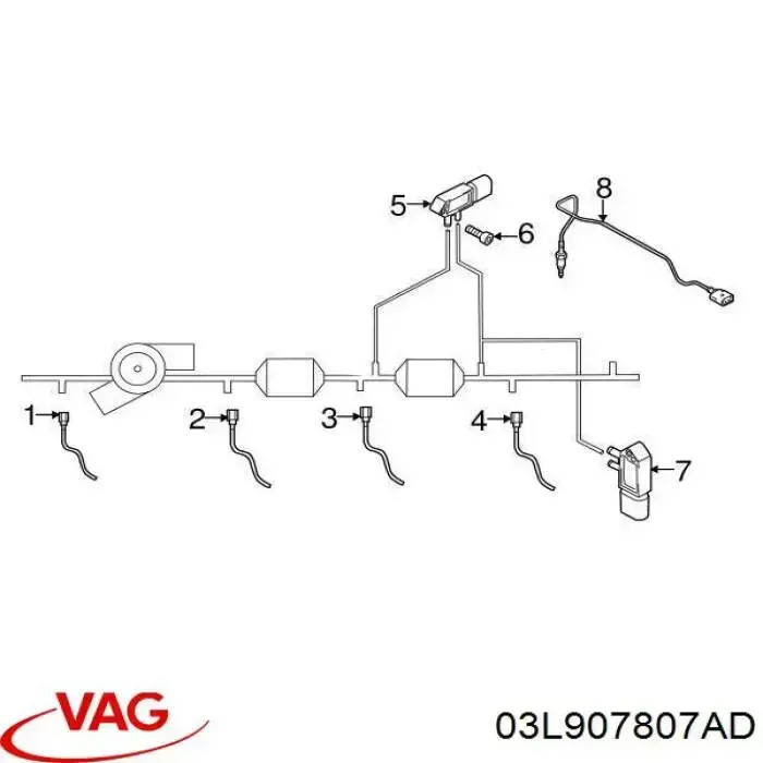  VAG 03L907807AD