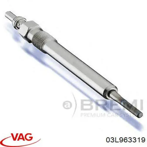 Bujía de precalentamiento VAG 03L963319