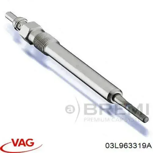 Bujía de precalentamiento VAG 03L963319A