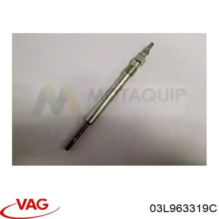 Bujías incandescentes VAG 03L963319C precio, desde 13,24 EUR