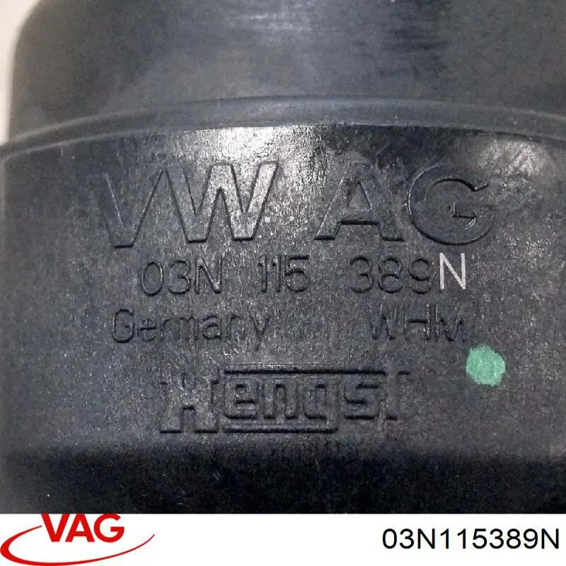 Portafiltro de aceite 03N115389S VAG