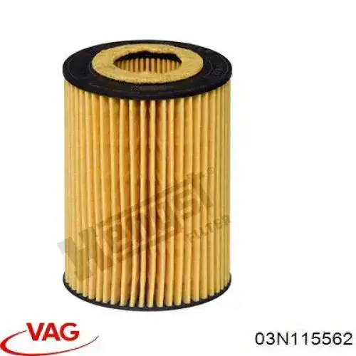 Filtro de aceite 03N115562 VAG