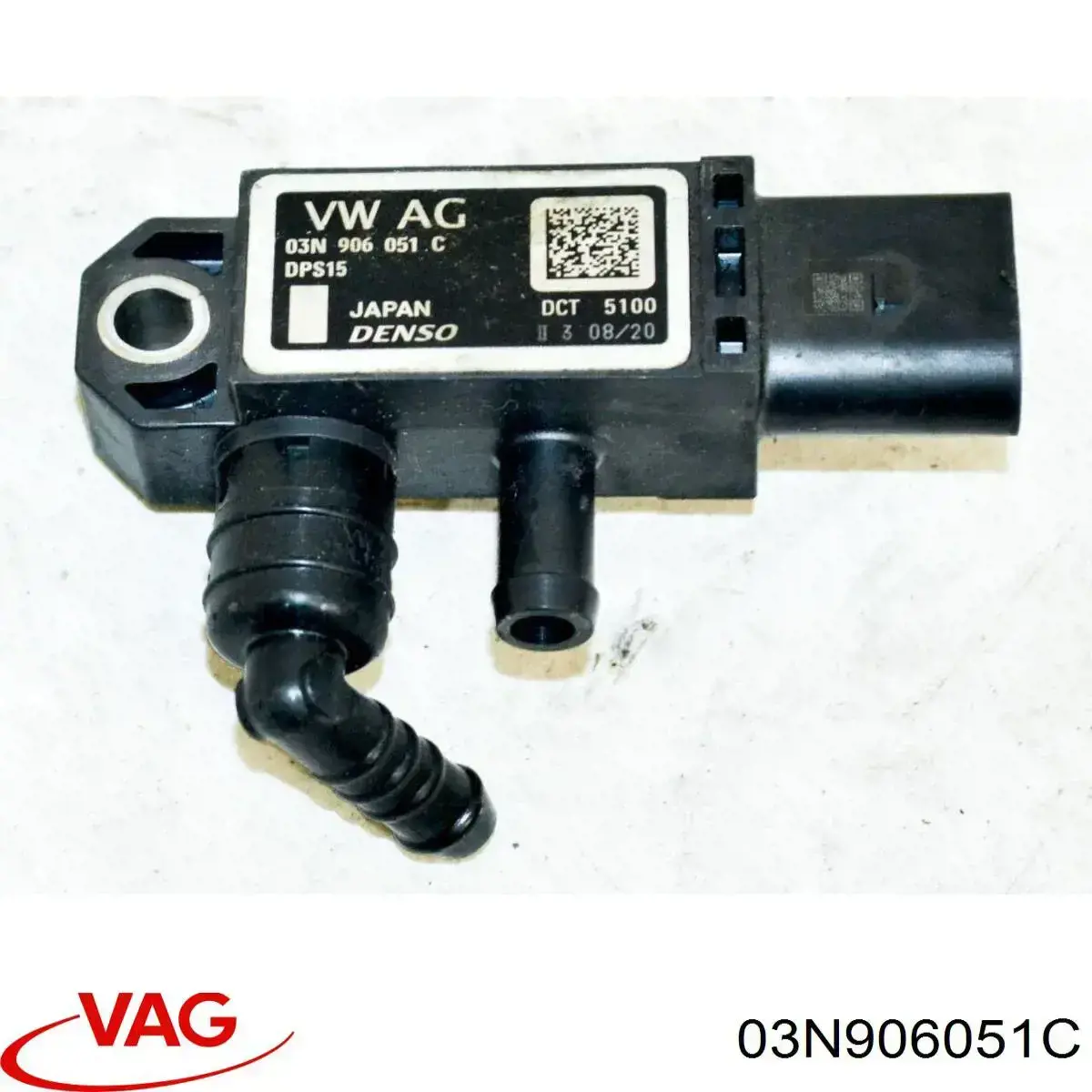 Sensor de presión de gases de escape VAG 03N906051C precio, desde 37,95 EUR