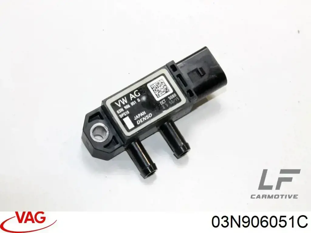 Sensor, presión gas de escape para Volkswagen Tiguan (BW)