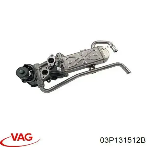 Enfriador de recirculación de gases de escape EGR VAG 03P131512B precio, desde 179,71 EUR