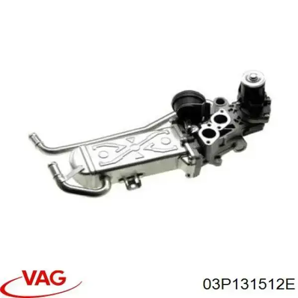 03P131512E VAG Enfriador de recirculación de gases de escape EGR