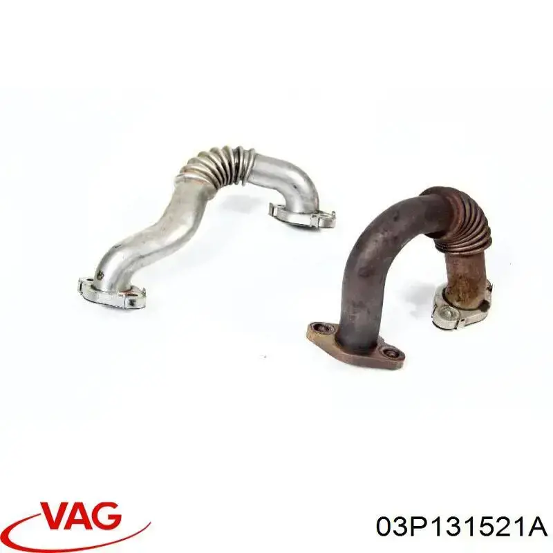 Comprar 03P131521A VAG Tubo del sistema de recirculación de gases de escape EGR