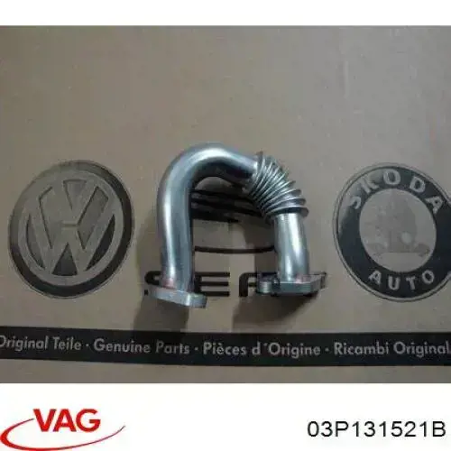 Tubo del sistema de recirculación de gases de escape EGR VAG 03P131521B precio, desde 39,20 EUR
