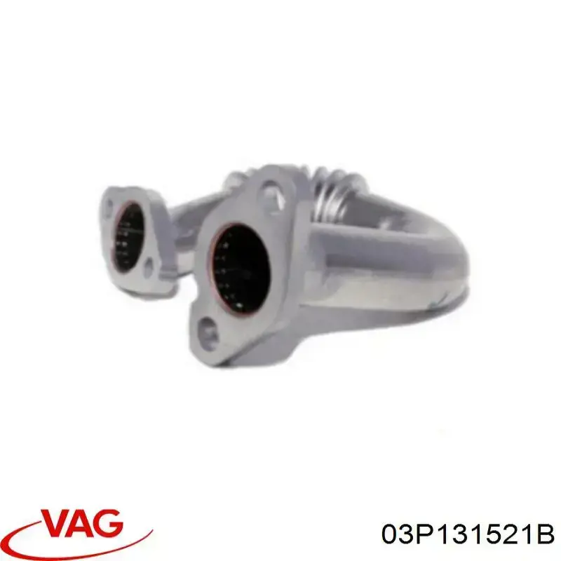 03P131521B VAG Tubo del sistema de recirculación de gases de escape EGR