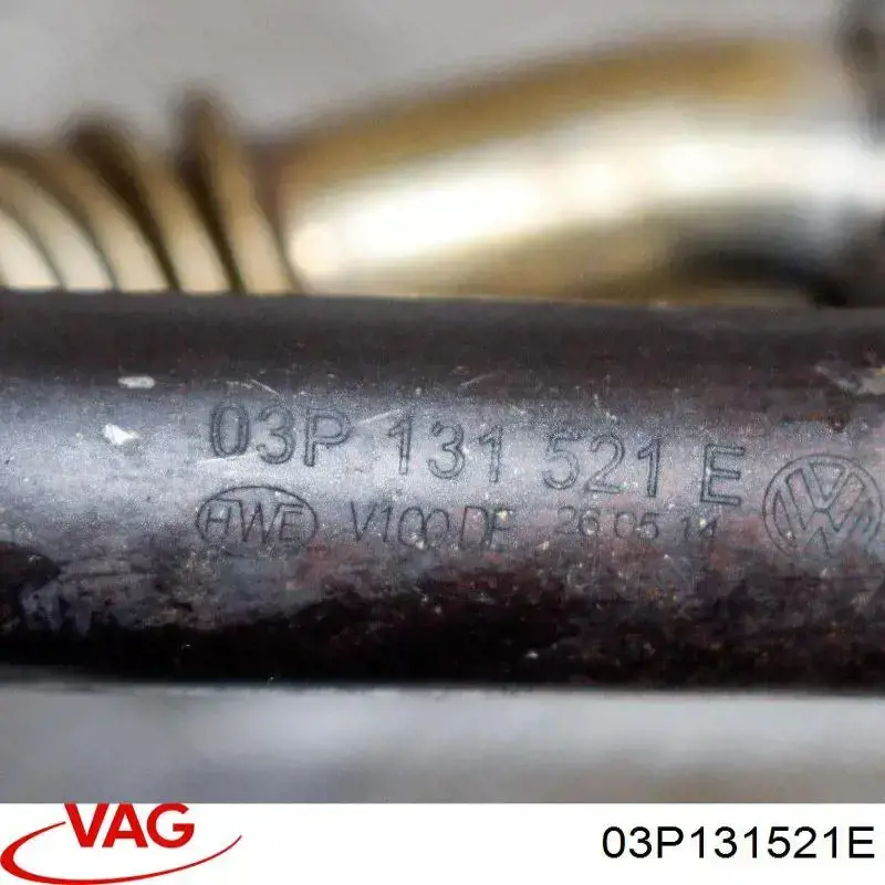 03P131521E VAG manguera tuberia de radiador (gases de escape)