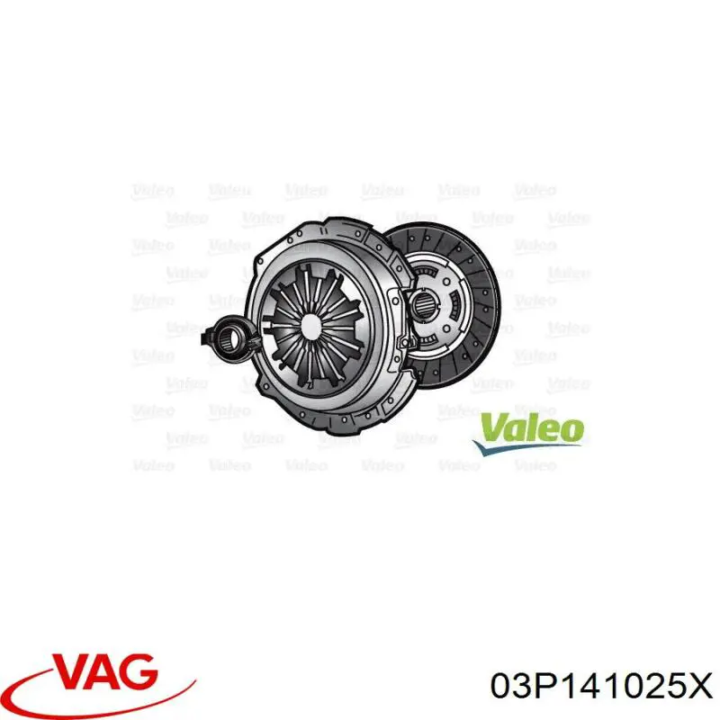 Plato de presión de embrague VAG 03P141025X precio, desde 84,61 EUR
