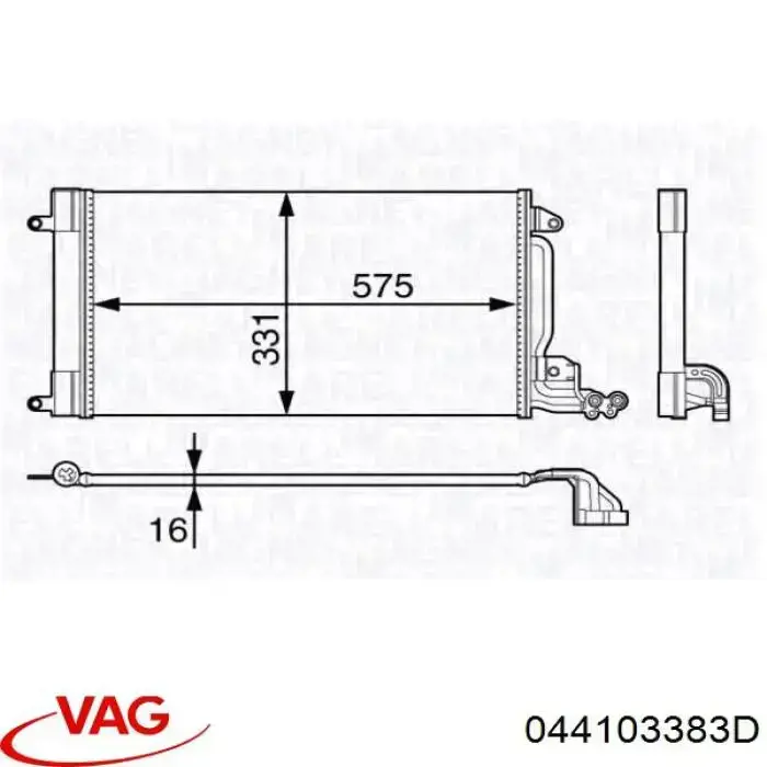 Comprar 044103383D VAG Junta de culata
