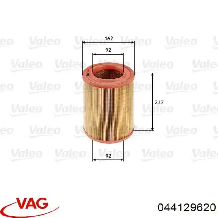 Filtro aire VAG 044129620