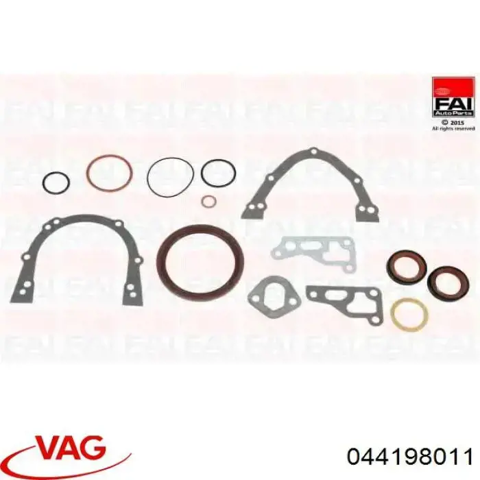 044198011 VAG Kit de juntas, motor, inferior